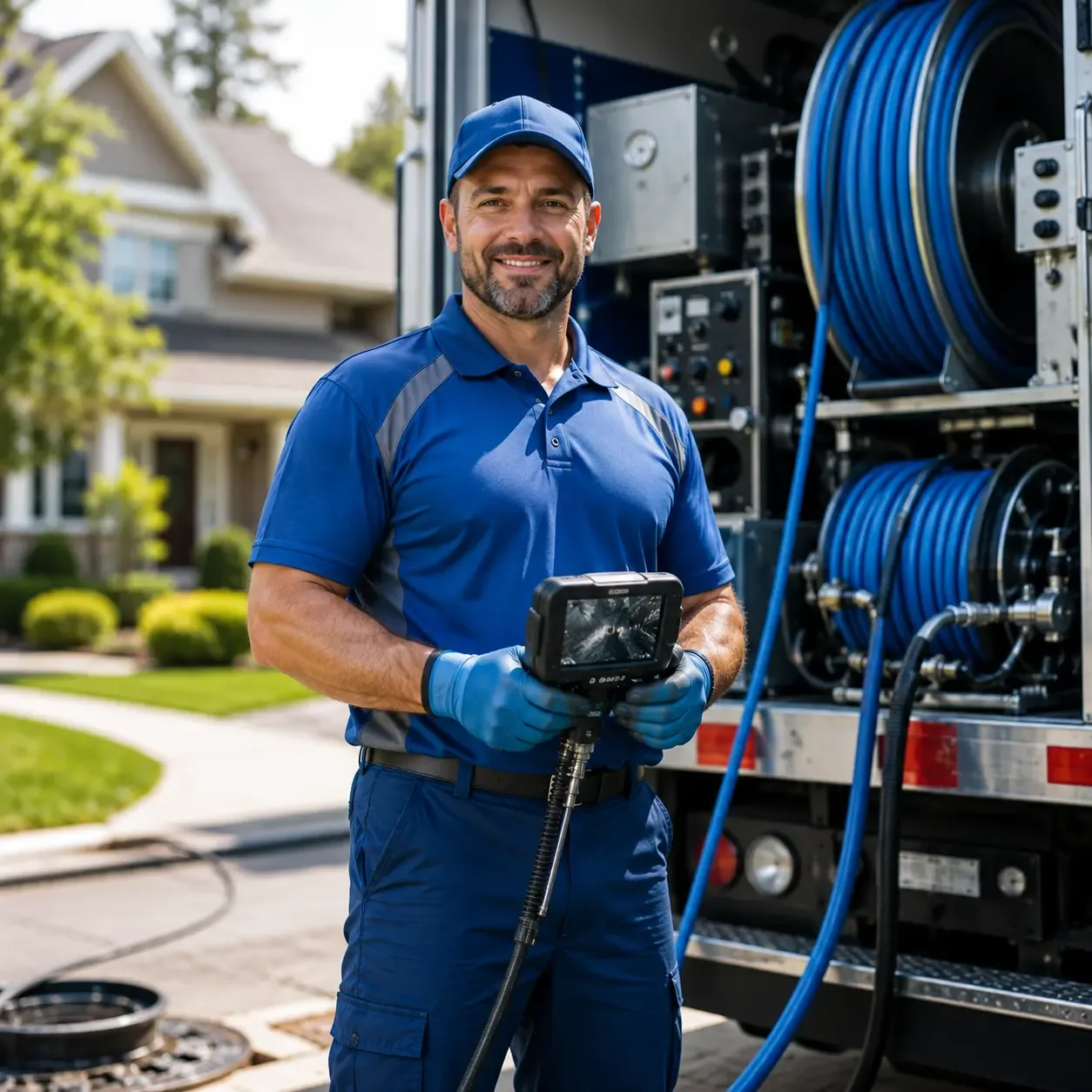Local outdoor drain cleaning specialists in Strawn, IL
